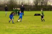 ◆動画◆ポニテサッカー少年？のマルセイユルーレットダブルタッチシュートが凄いと話題に！