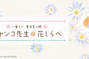 「夏目友人帳」新作一番くじ「ニャンコ先生と花しらべ」ラインナップ公開！ストールやブローチは一番くじ初登場