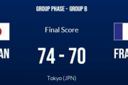 【東京五輪バスケ】女子予選 : 日本代表がフランスに競り勝ち白星スタート
