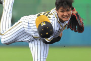 阪神の来季２年目、西純矢が自己最長の７回を投げて８奪三振