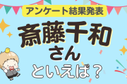 みんなが選ぶ「斎藤千和さんが演じるキャラといえば？」ランキングTOP10！【2023年版】