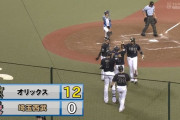 オリックス打線大爆発！３回で１２得点ｗｗｗｗｗｗｗ
