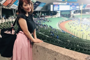 恵体美人さん 西武ドームに現れる