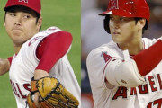 大谷翔平 .267 29本 79打点 11盗塁 OPS.882 128回 防2.67 11勝8敗 176奪三振