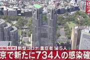 【2/4】東京都で新たに734人の感染確認　新型コロナウイルス