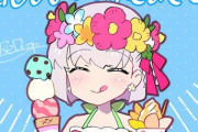 【FGO】夏のスイーツを両手に持った水着ロリカーマちゃん！！　楽しんでるなw