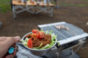 キャンプで出会った人が料理をくれたんやが