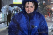 【画像】東京のお天気リポーター、雪ごときでイキ顔ｗｗｗｗｗｗｗ