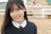SKE48林美澪「B.L.T.graduation2023中学卒業 (B.L.T.MOOK 号) B.L.T.graduation2024中学卒業」ポストカード絵柄
