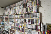 【画像】漫画19000冊を所有するハイレベルなマンガ通の部屋、発見される。下手な書店より凄くて草ｗｗｗｗ