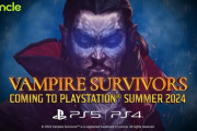 Vampire Survivors、PS4とPS5で2024年夏発売決定！