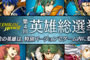 【FEH】第4回英雄総選挙の中間結果を発表