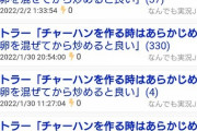 ヒトラー「チャーハンを作る時はあらかじめ米と卵を混ぜてから炒めると良い」