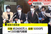 年金受給者に“5000円”給付を　自公が首相に申し入れ