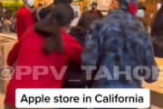 海外「アメリカ、カジュアルに発生する集団強盗。客が大勢いる日中のAppleストアで犯行」