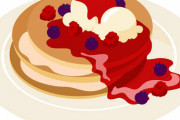 【画像】パンケーキ気合い入れて作った結果ｗｗｗｗｗ