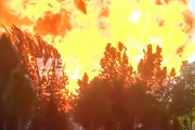 【動画】中国あるある、恒例の工場が爆発！巨大な火球がド派手に膨れ上がる！