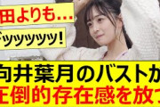 向井葉月のバストが圧倒的存在感を放つ!!【乃木坂46】