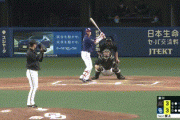 【中日対ロッテ3回戦】中日・大島、ロッテ・唐川から今季第1号勝ち越しソロホームラン！！！！！！！！！！！！