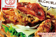 【画像】ドムドムの900円するカニバーガーｗｗｗｗｗｗ