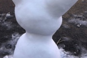 ワイの作った雪だるまどう思う？（※画像あり）