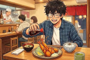 【悲報】ワイのヨッメ、エビフライに醤油をかける･･･