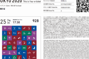 東京五輪のチケットPDFダウンロード開始！13日（月）正午までの期間限定