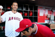 ◆悲報◆大谷翔平さん、始球式に来ていた吉田麻也をスルー?