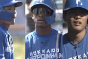 日ハム野村、万波、水野の同世代トリオたまらん