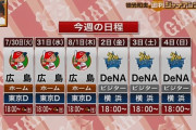 【首位決戦】今日からの巨人広島、楽しみすぎる