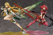 ゼノブレイド2「ホムラ」「ヒカリ」スケールフィギュアの3次受注が開始したぞ