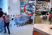 万引き犯にペットボトルを投げつけノックダウンさせた店員