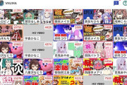 Vtuber 今の同接一軍ってこいつらだよな？←ここで去年の夏の同接を見てみましょうｗｗｗ
