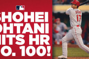 現地ファン「これからも期待！」大谷翔平選手メジャー通算100HRの記録的シーン