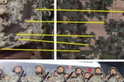 北朝鮮軍事パレードで兵士らが韓国軍の新型戦闘服と同一模様の戦闘服を着用！