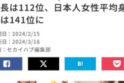 【悲報】日本人女さん、世界的に見ても下位15％の低身長だったことが判明wwwwwwwwwwww