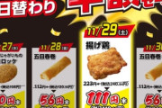 セブンイレブンの揚げどり半額、売れまくる