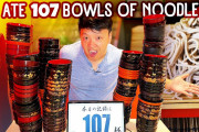 海外「これは焦るｗ」「見てるだけでおなかが…」東京で肉もそばも食べまくり！食レポ動画に注目