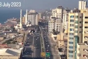 【動画】ガザは2年間でここまで破壊された。2023年と2025年のガザ地区を同じ場所から撮影。