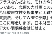 【悲報】暇空茜さん、赤い羽根と日本財団から撤退か「僕らは独自調査とかしないので任せます」