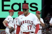大谷翔平、6回途中5安打4四死球5失点で8勝目ならず