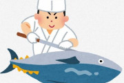 【朗報】アンジュルムの川村文乃さんに次いで女性2人目となる1級マグロ解体師が誕生する