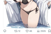 【悲報】大手Vtuber事務所「胸の大きすぎイラストいやああああアカウント削除しろおおおおお」