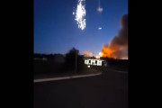 ロシア軍占領下のスタハーノフで大きな爆発、HIMARSによる攻撃か