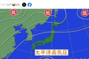 【悲報】梅雨前線､明日消滅へ 6月中旬に消滅する確率は1%