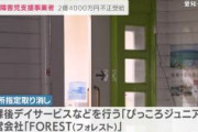 【愛知】障害児支援事業者が自治体から2億4000万円不正受給　「ぴっころジュニア」の運営会社「FOREST（フォレスト）」　一宮市