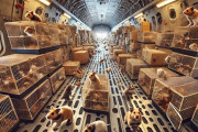 ハムスターのプリズンブレイク事件！飛行機の貨物室から数百匹が大脱走し運航停止に