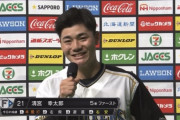 日ハム清宮、ここ5戦4発と絶好調「ビッグボスに尻叩かれてるんで。やるしかない」