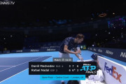 メドベデフがナダルに逆転勝利！ツアーファイナルズ初の決勝進出！！