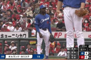 【広島対中日2回戦】中日・中田にアクシデントか　４点リードの六回に途中交代